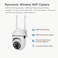 Panoramic HD WiFi Security Camera
