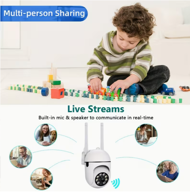 4PCS 1080P HD Security Cameras