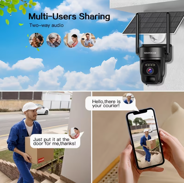 Solar WiFi Security Camera