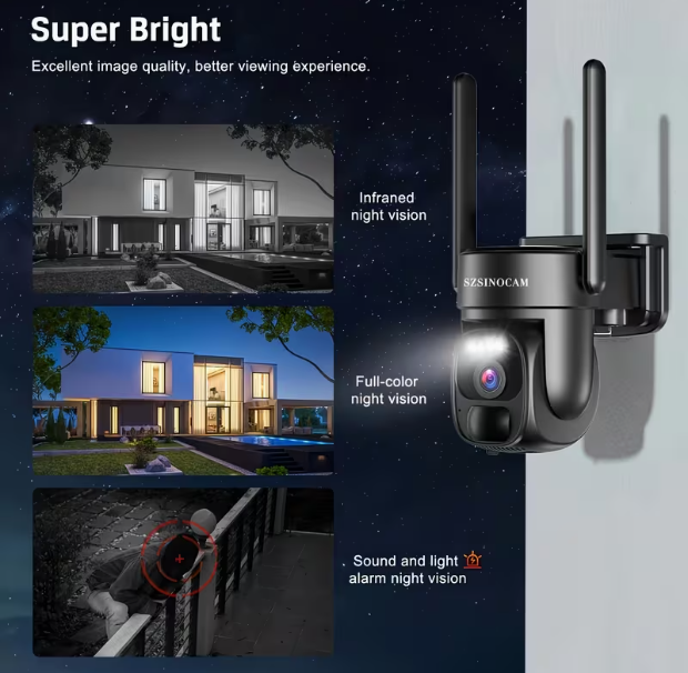 Solar WiFi Security Camera